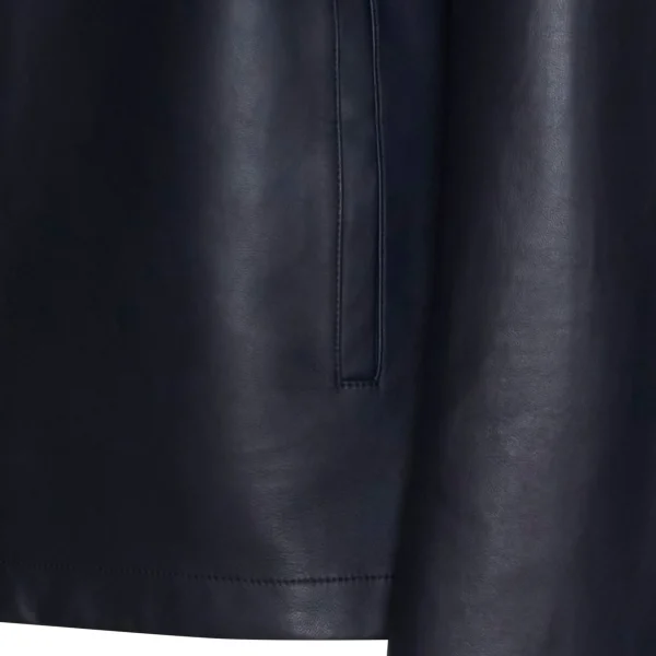 Clearance Fratelli Rossetti Blue Nappa Leather Jacket | Navy