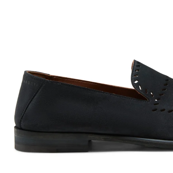 Outlet Fratelli Rossetti Blue Woven Suede Slippers | Navy blue