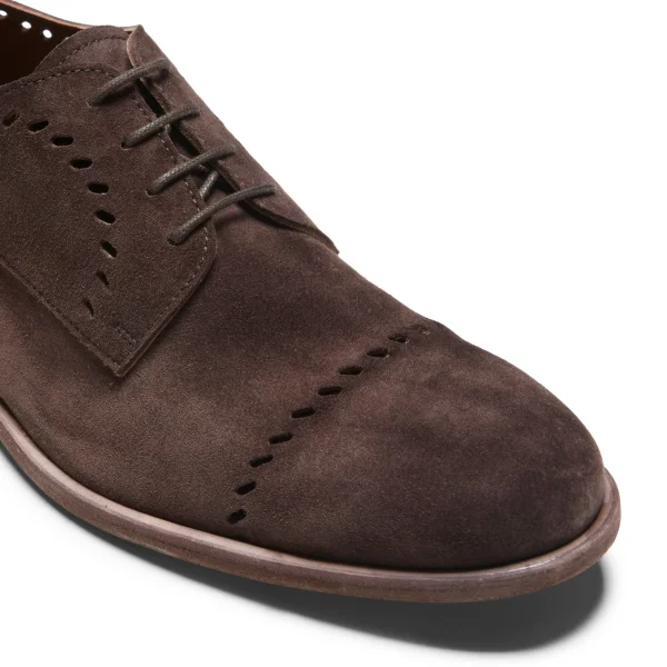 Online Fratelli Rossetti Suede Lace-up Shoe | Brown