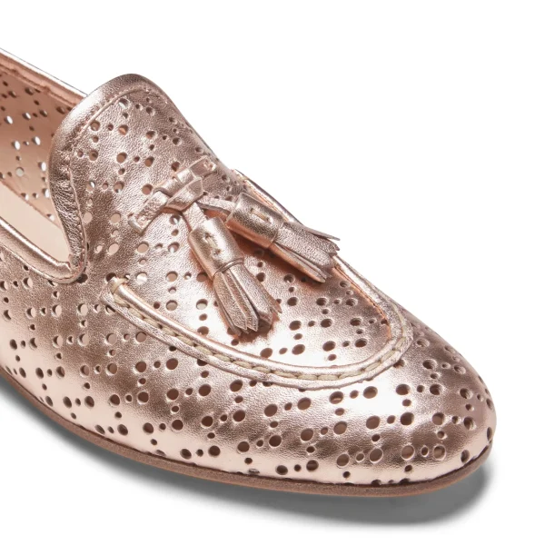 Outlet Fratelli Rossetti Gold Brera Loafer | Rose gold