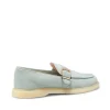 Shop Fratelli Rossetti Mocassino Donna In Suede- Sage