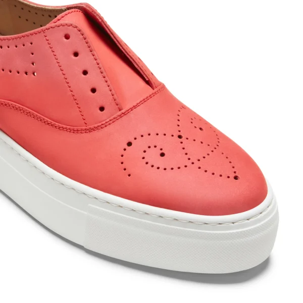 New Fratelli Rossetti Suede Hobo Sport Sneaker | Red