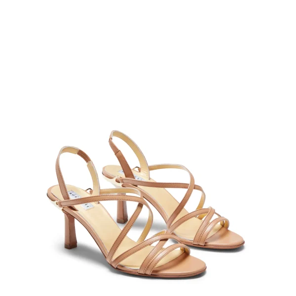 Sale Fratelli Rossetti Sandalo Donna In Pelle- Natural