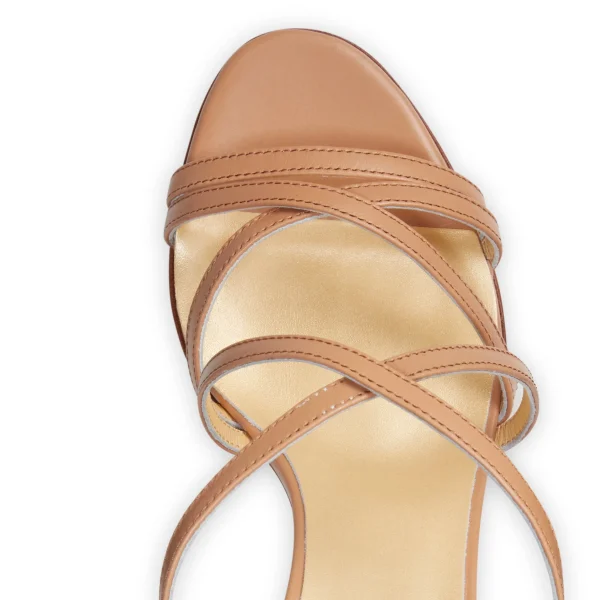 Sale Fratelli Rossetti Sandalo Donna In Pelle- Natural