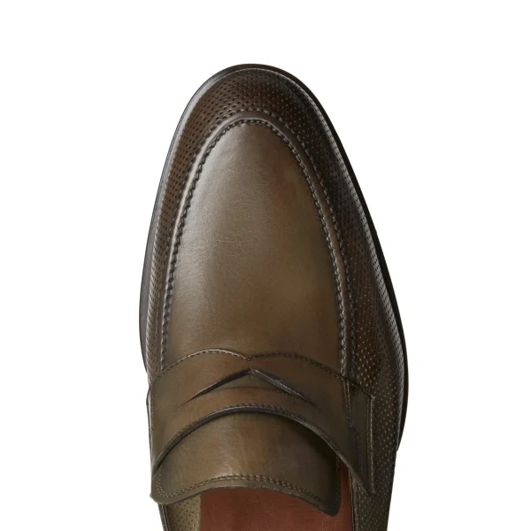Clearance Fratelli Rossetti Couloured- Leather Loafer Seaweed