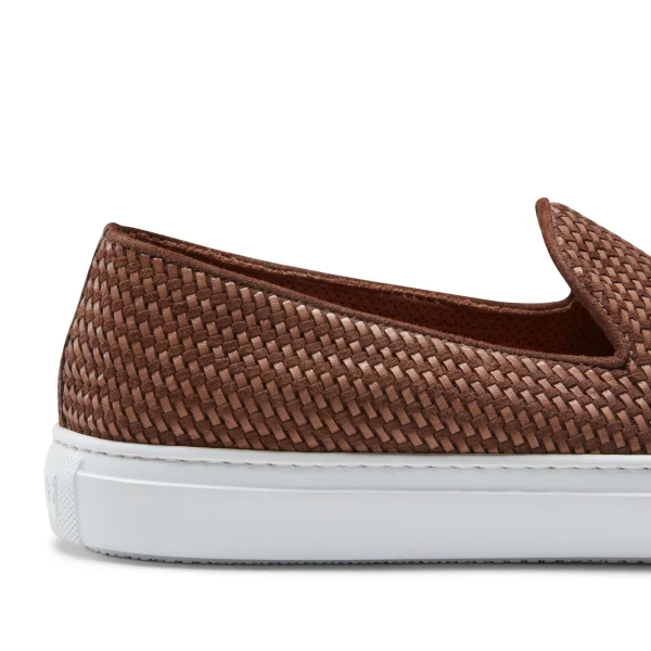 Best Sale Fratelli Rossetti Slipper In Suede- Beaver brown