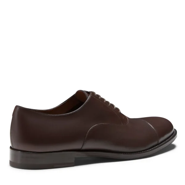 New Fratelli Rossetti Smooth Leather Oxford Shoe | Brown