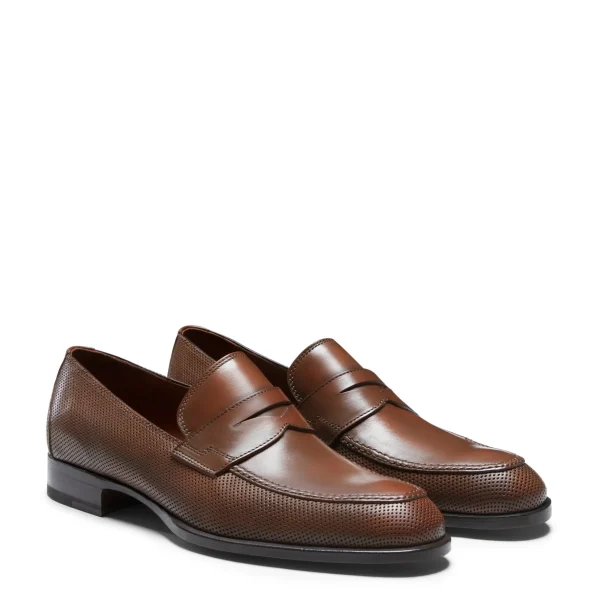Outlet Fratelli Rossetti Tobacco Couloured- Leather Loafer Tobacco Brown