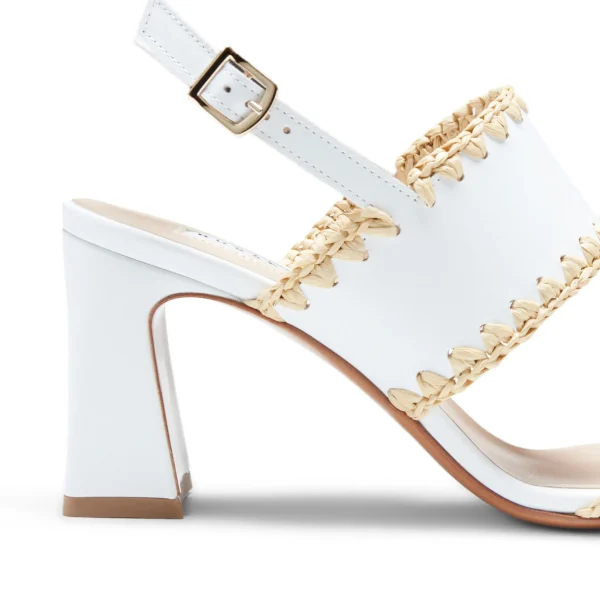 New Fratelli Rossetti Leather Sandal | White
