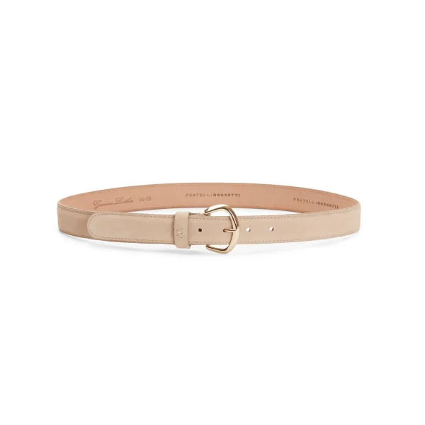 Flash Sale Fratelli Rossetti Women's Suede Belt | Sand