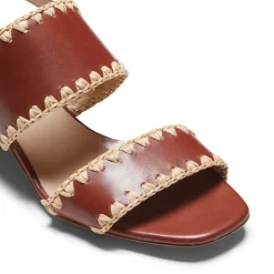 Discount Fratelli Rossetti Leather Sandal | Almond