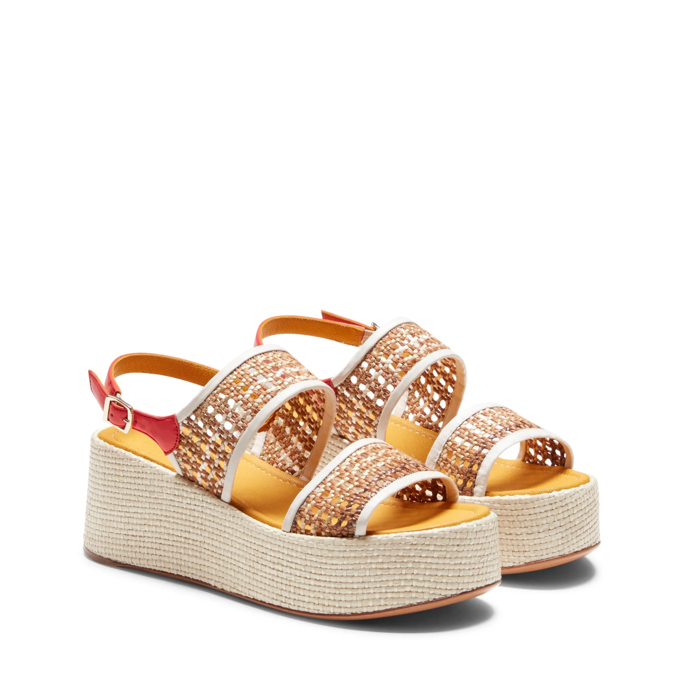 New Fratelli Rossetti /scarlet Wedge Sandal | Almond