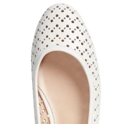 Cheap Fratelli Rossetti Ballerina Donna In Pelle- White