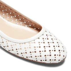 Cheap Fratelli Rossetti Ballerina Donna In Pelle- White