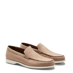 Fashion Fratelli Rossetti Suede Loafer | Beige