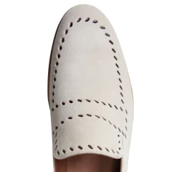 Online Fratelli Rossetti Woven Suede Slippers | Beige