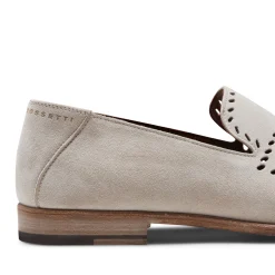 Online Fratelli Rossetti Woven Suede Slippers | Beige