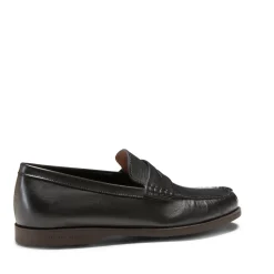 Hot Fratelli Rossetti Leather Band Loafer | Black