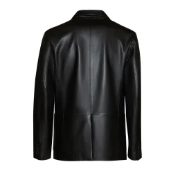 Best Sale Fratelli Rossetti Nappa Leather Blazer | Black