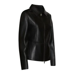 Discount Fratelli Rossetti Nappa Leather Jacket | Black