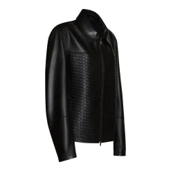 Fashion Fratelli Rossetti Nappa Leather Jacket | Black