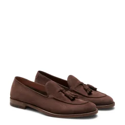 Fashion Fratelli Rossetti Brera Men’s Suede Loafer| Brown