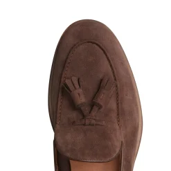 Fashion Fratelli Rossetti Brera Men’s Suede Loafer| Brown