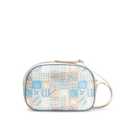 Discount Fratelli Rossetti Brera Woven Shoulder Bag | Light blue