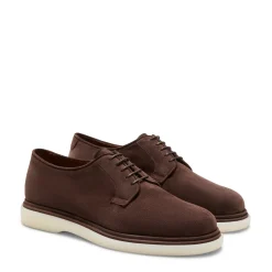 Best Fratelli Rossetti Suede Lace-up Shoe | Brown