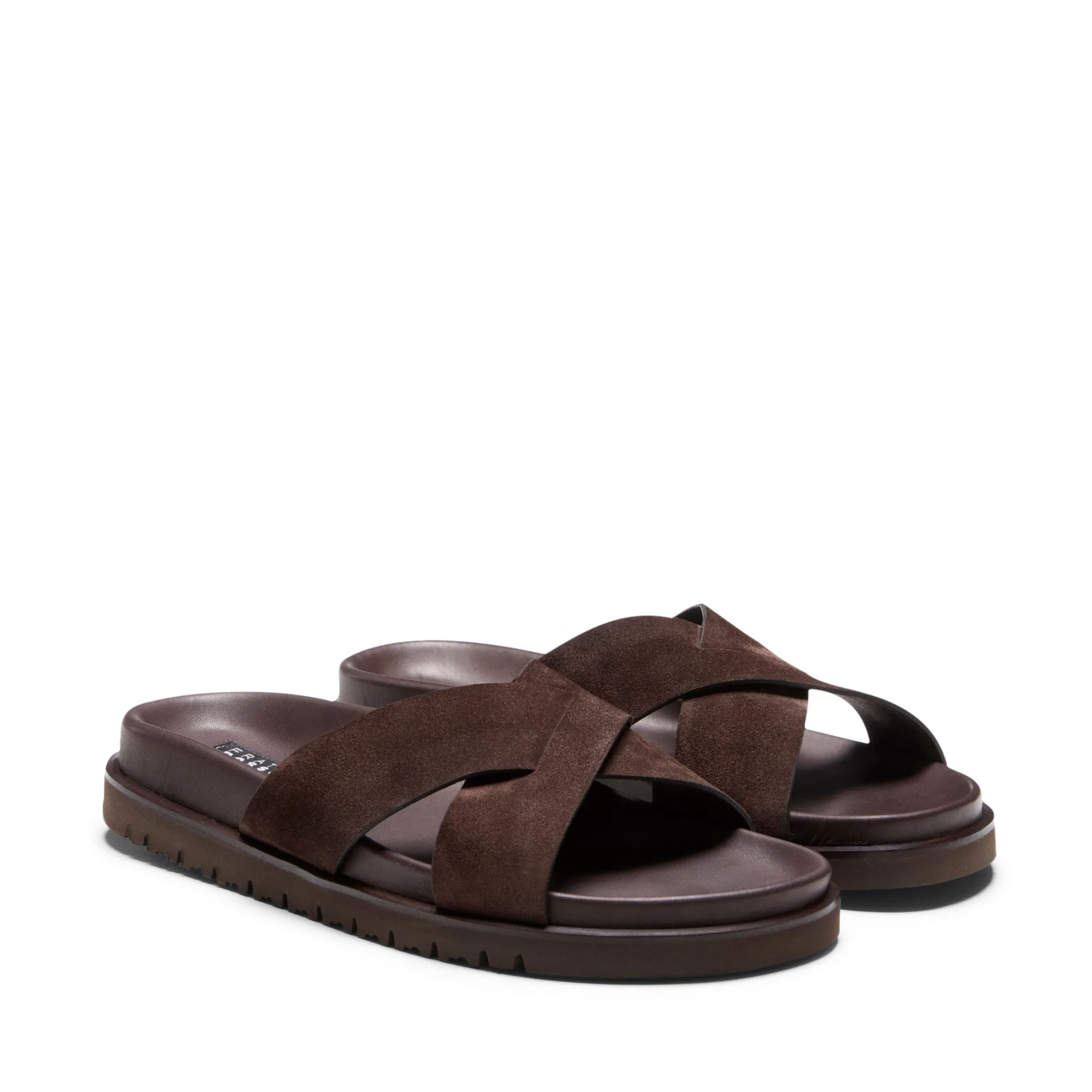 Best Fratelli Rossetti Suede Sandal | Brown