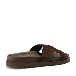 Best Fratelli Rossetti Suede Sandal | Brown