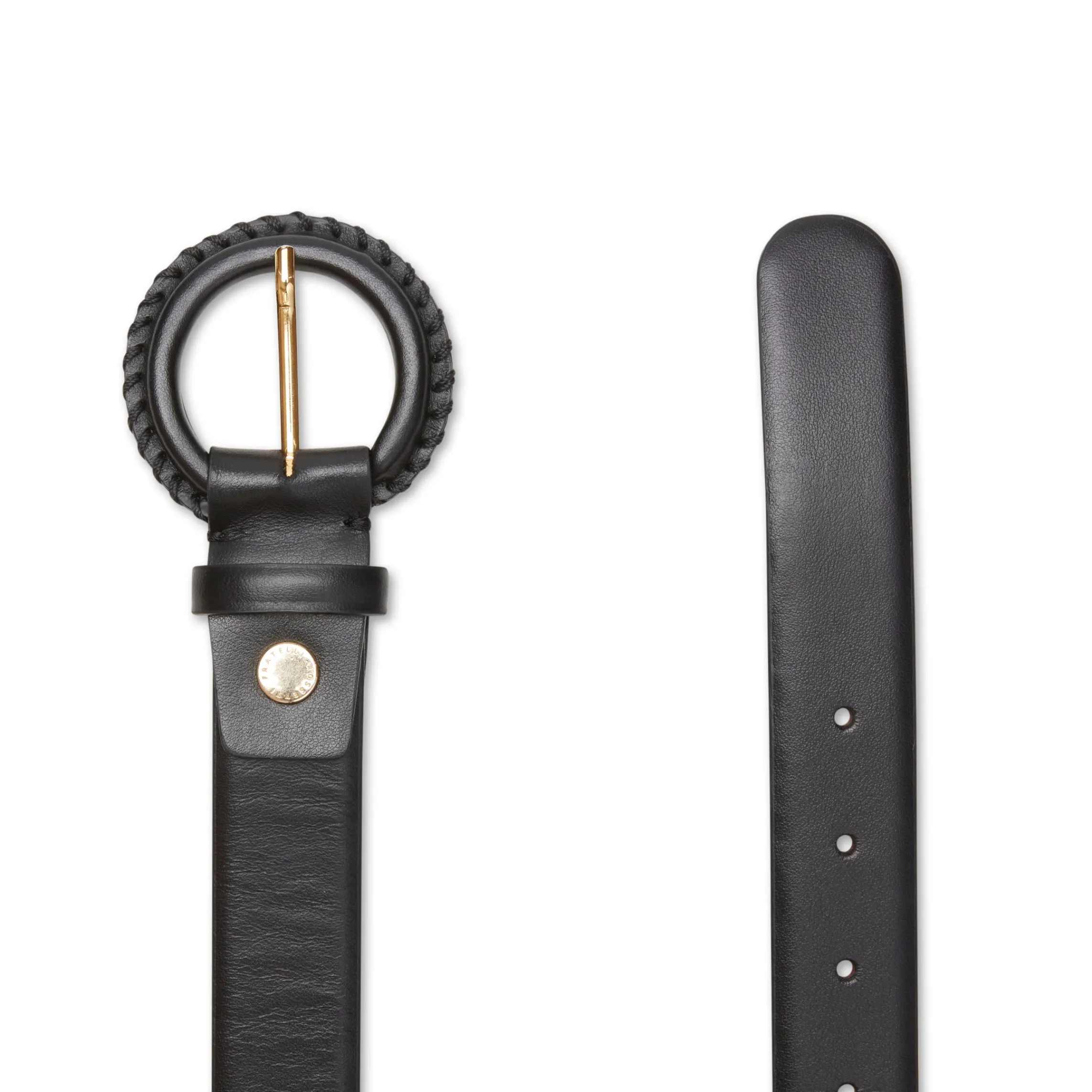 Outlet Fratelli Rossetti Cintura Colore Nero- Black