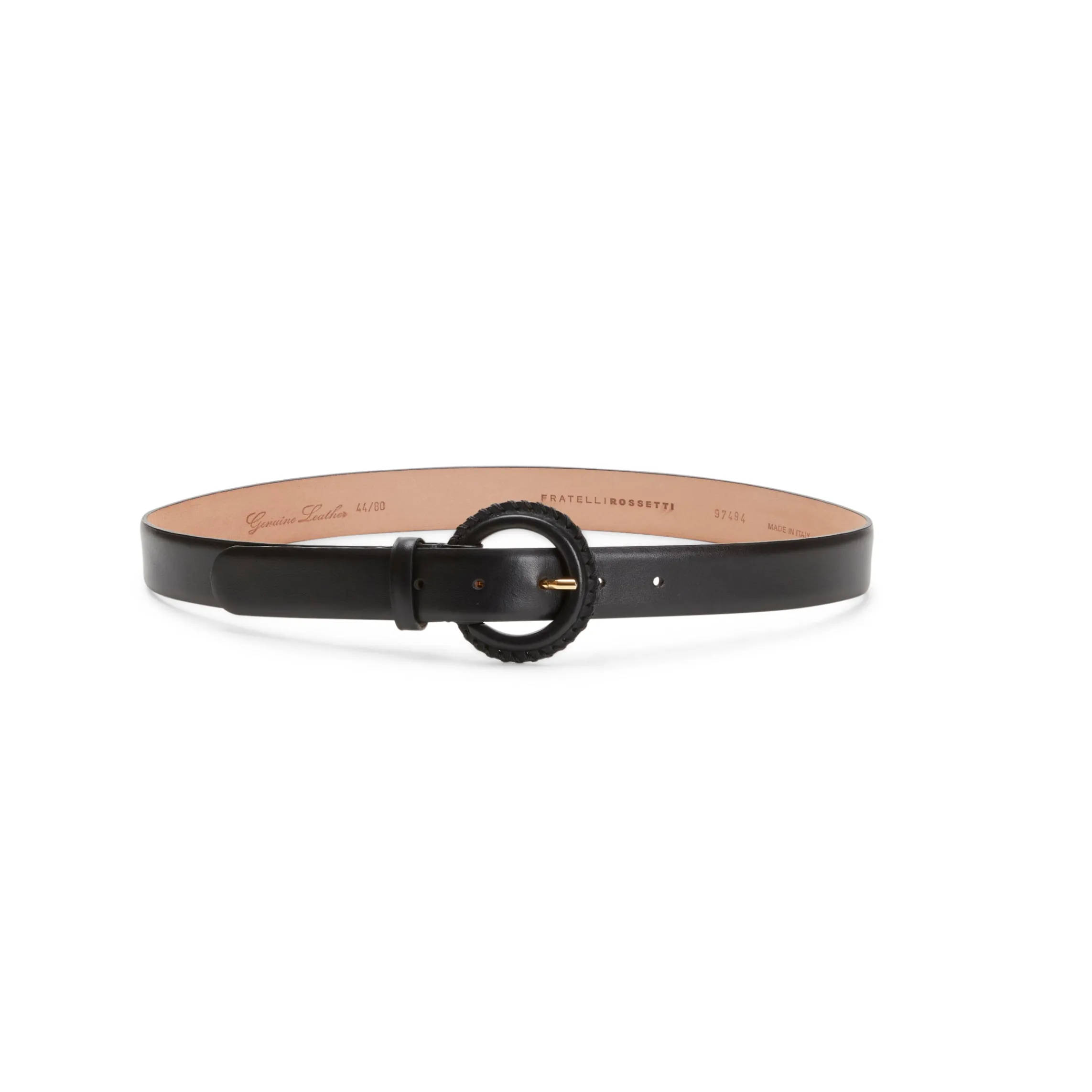 Outlet Fratelli Rossetti Cintura Colore Nero- Black