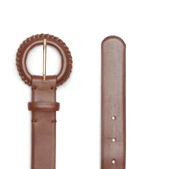 Shop Fratelli Rossetti Cintura Colore Ocra- Siena