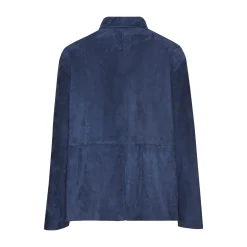 Cheap Fratelli Rossetti Clover Green Suede Jacket | Blue