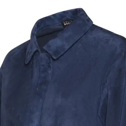 Cheap Fratelli Rossetti Clover Green Suede Jacket | Blue