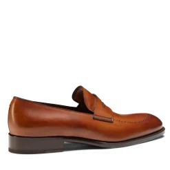New Fratelli Rossetti Couloured- Leather Loafer Cognac