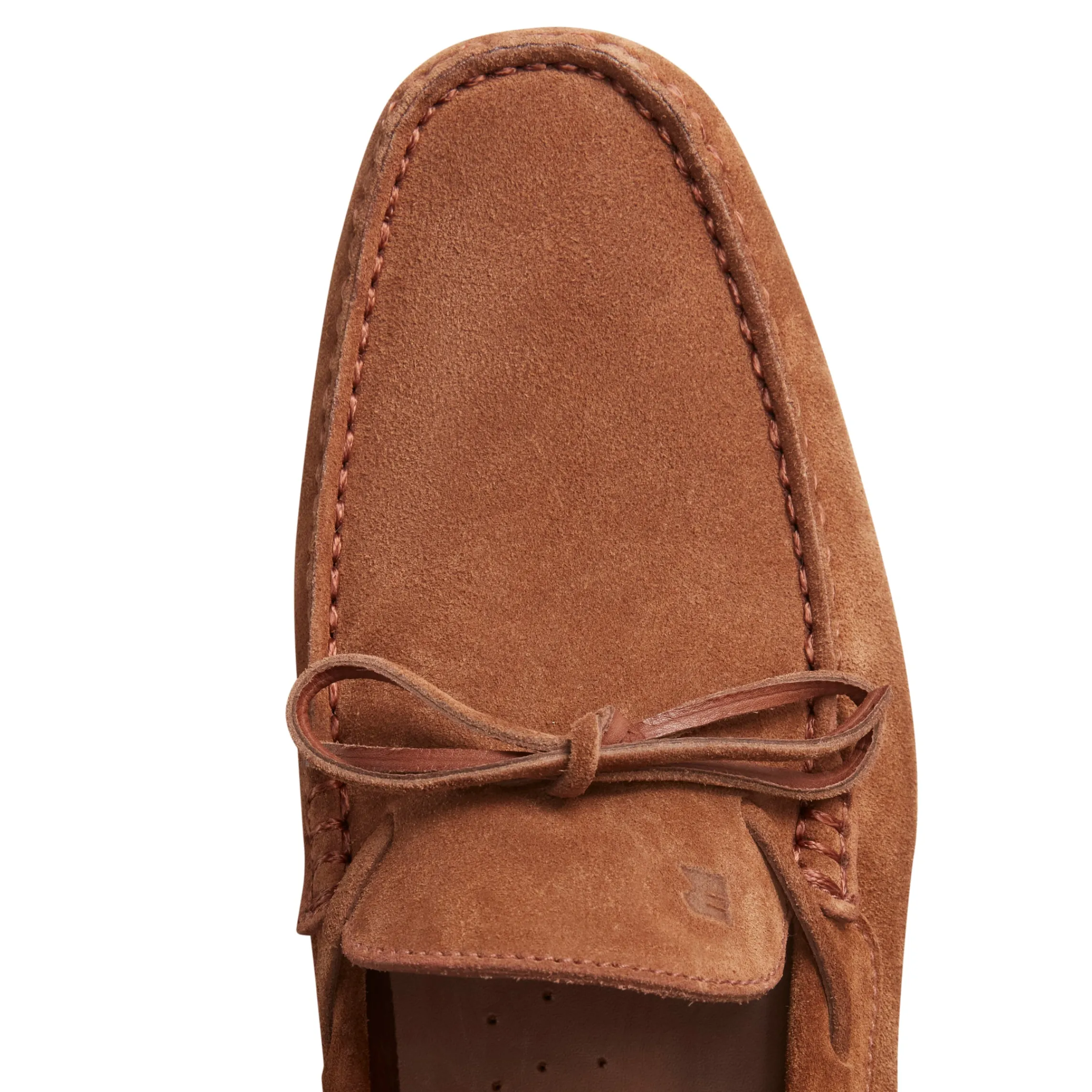 Sale Fratelli Rossetti Suede Driver Loafer | Cognac