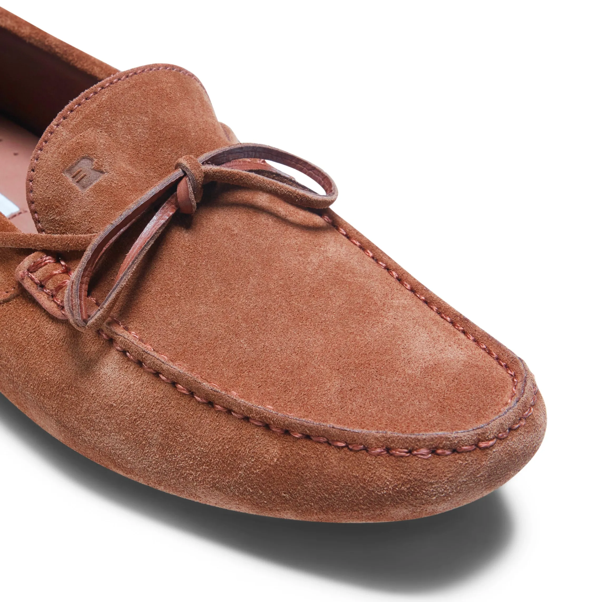 Sale Fratelli Rossetti Suede Driver Loafer | Cognac