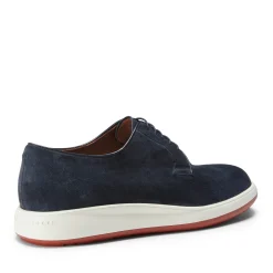 Discount Fratelli Rossetti Derby Uomo In Pelle- Navy blue