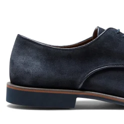 Best Fratelli Rossetti Derby Uomo In Suede- Navy blue