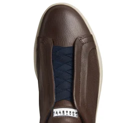 Sale Fratelli Rossetti Derby Uomo Senza Lacci- Mahogany