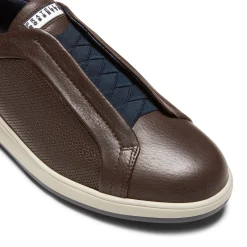 Sale Fratelli Rossetti Derby Uomo Senza Lacci- Mahogany