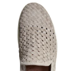 Flash Sale Fratelli Rossetti Woven Suede Sneaker | Dove Grey