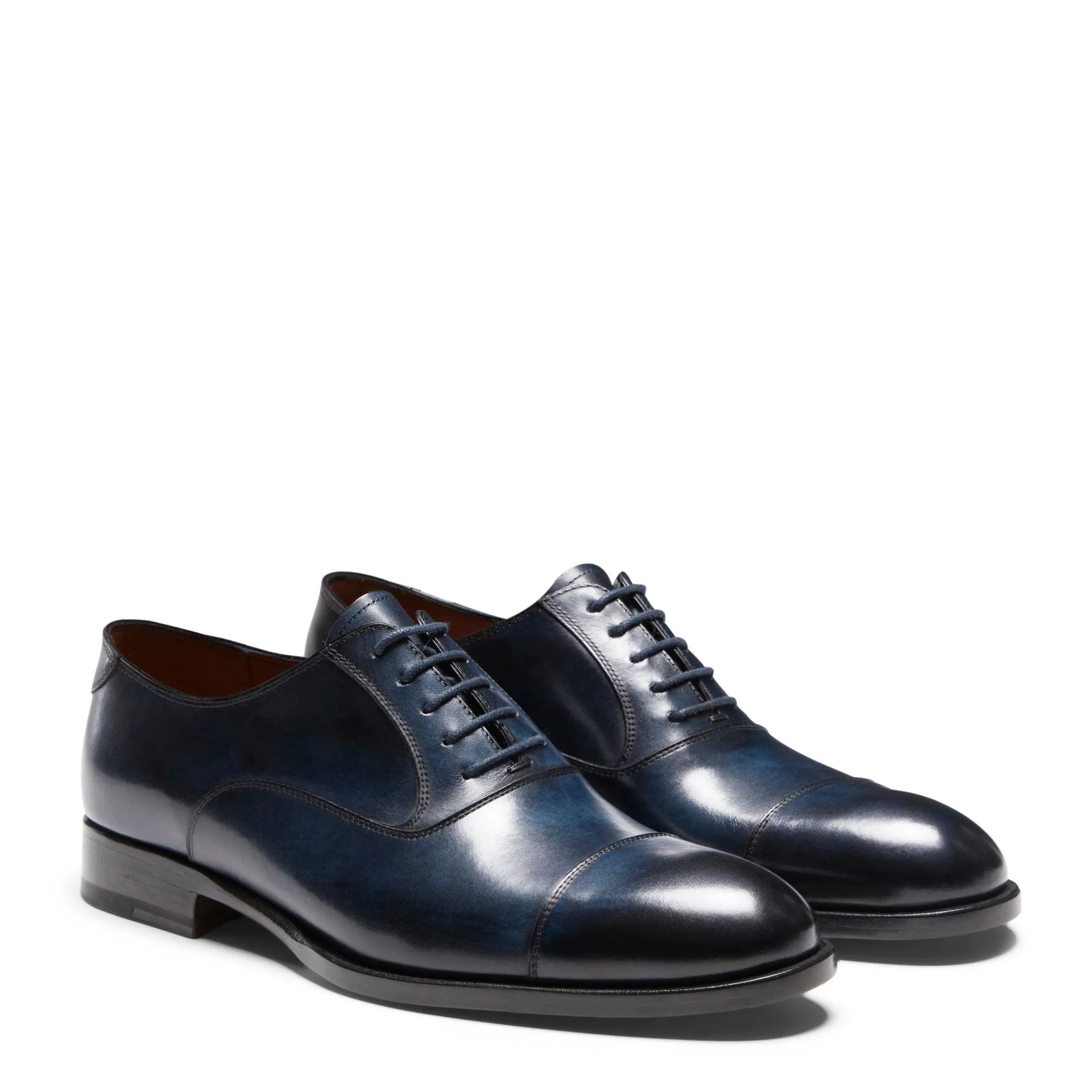 Cheap Fratelli Rossetti Francesina In Pelle- Navy blue