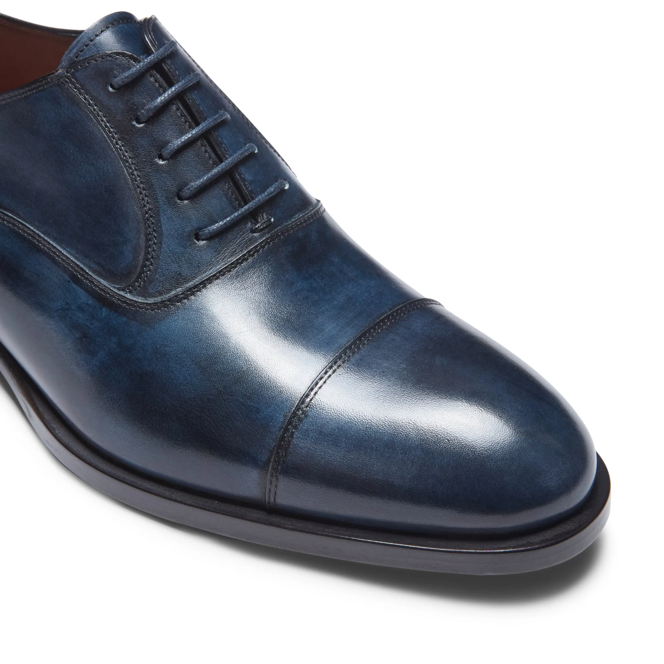 Cheap Fratelli Rossetti Francesina In Pelle- Navy blue