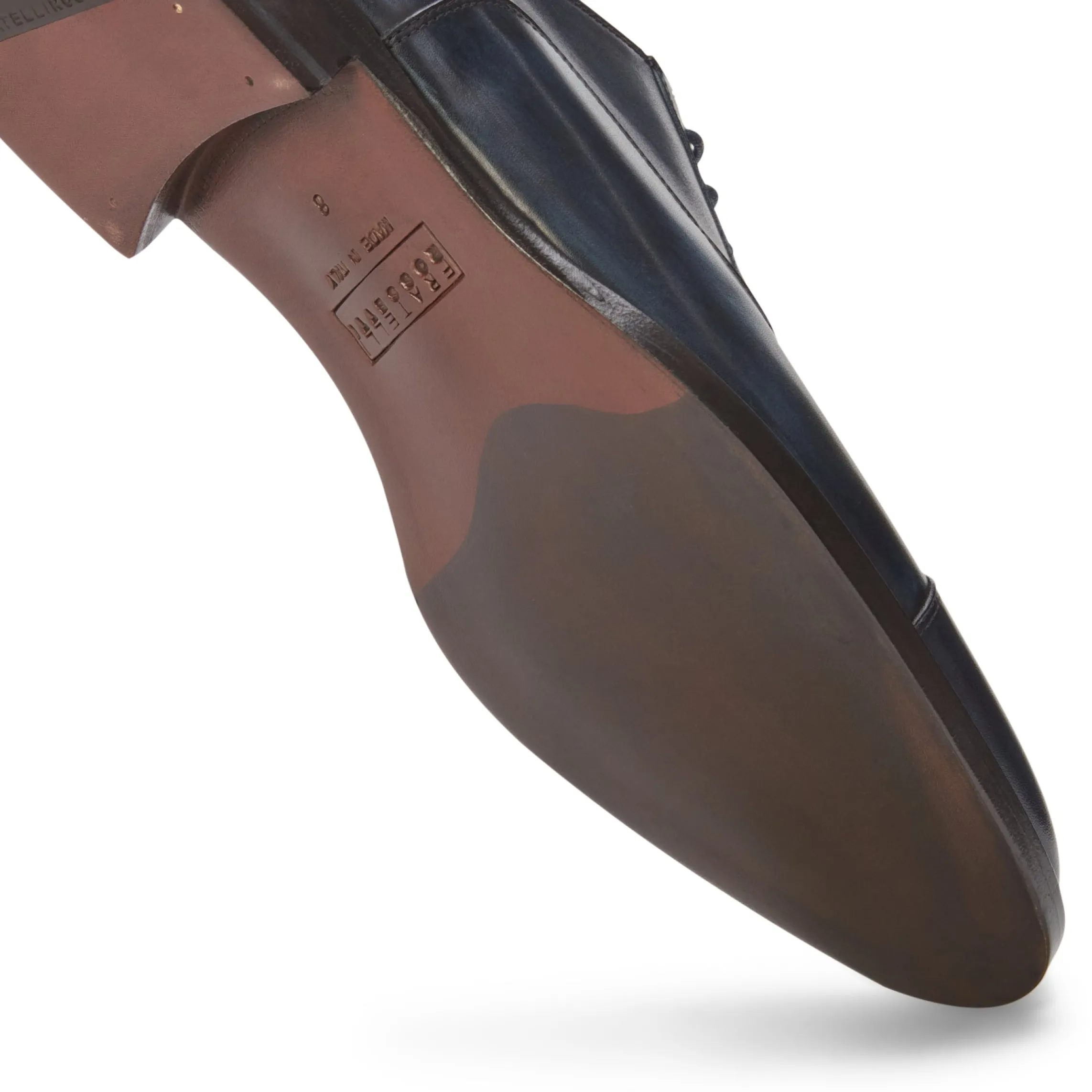 Cheap Fratelli Rossetti Francesina In Pelle- Navy blue