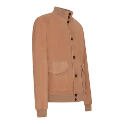 Store Fratelli Rossetti Suede Jacket | Hazelnut