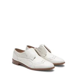 Outlet Fratelli Rossetti Leather Lace-up Shoes | Ivory