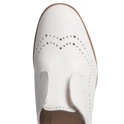 Outlet Fratelli Rossetti Leather Lace-up Shoes | Ivory